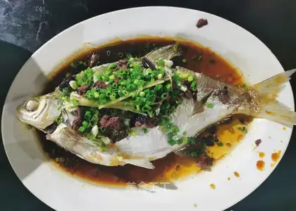 Antagonal steamed fish