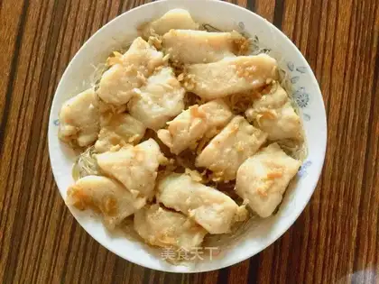 Fans steamed dragonfish
