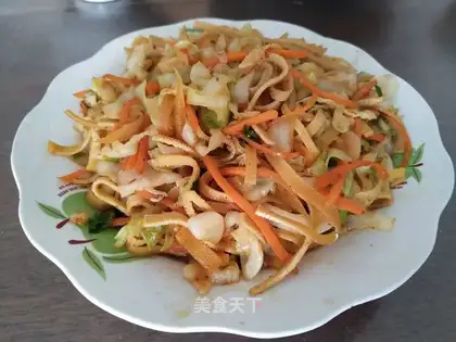 Tofuss fried veggies