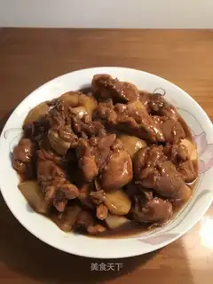 ♪ Burn chicken pieces white ♪
