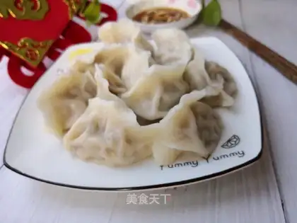 Sour pork dumplings