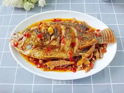 Sour burning of tilapia