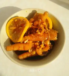 Lemon chicken claws