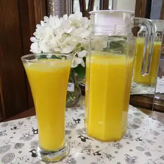 Ice mango juice