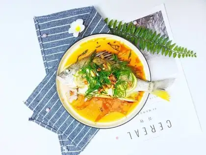 Fresh lemon finfish
