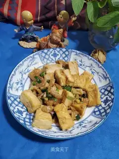 Shrimp dry tofu