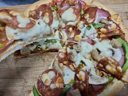 Homemade pizza