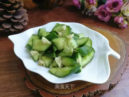 Garlic cucumber