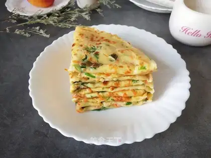 Vegetable eggcake