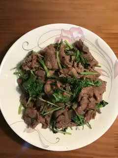 Fried beef