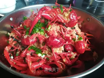 Garlic lobster