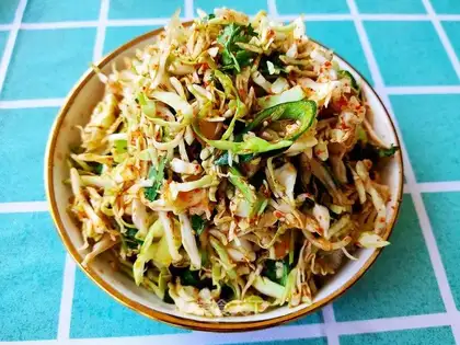 ♪ Cooled kale ♪