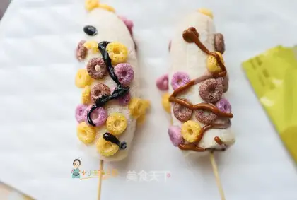 Banana popsicle