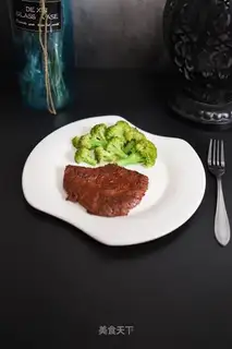 Cattle steak salad