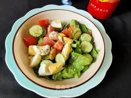 ♪ Time food salad ♪