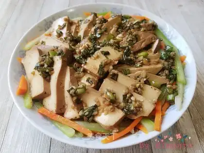 Celery carrot with eggs