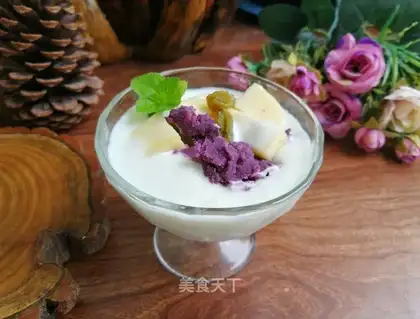 Apple sour milk cup