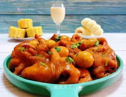 Spicy pineapple eggs