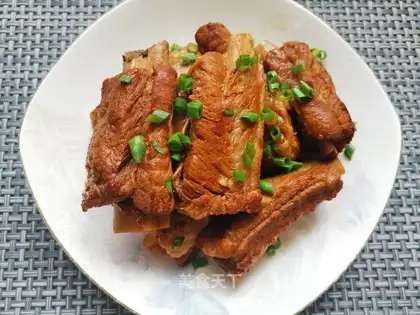 Red burn ribs