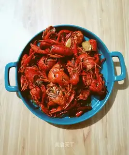 Red burning lobster