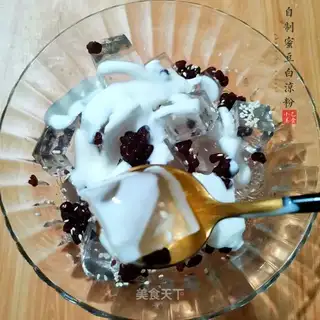 Homemade bean white powder