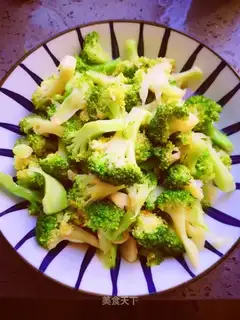 Garlic broccoli