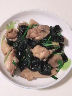 Wood and chicken