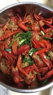 Garlic lobster