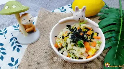 Shrimp noodles