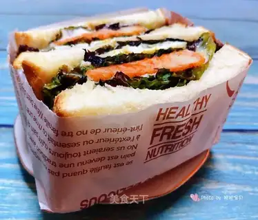 Chicken steak toast sandwich