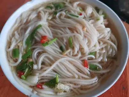 Breakfast noodles