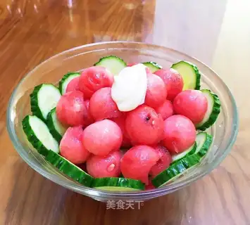 Holy Virgin cucumber salad