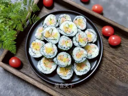 Simple sushi rolls