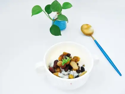 Ice-free bean yogurt