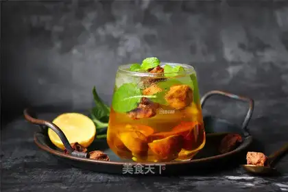 Sour orange iced tea