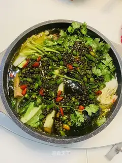 The pepper is hot