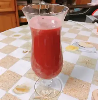 Fresh watermelon juice
