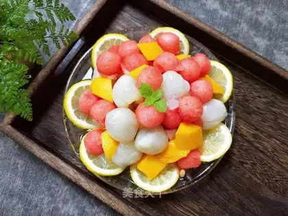 A lot of fruit
