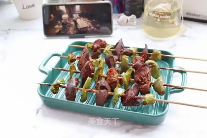 Spicy chicken liver