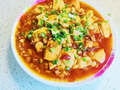 Red burning lactone tofu