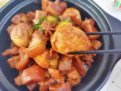 Tiger-skinned egg roast
