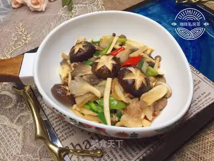 Five flowers for mushrooms