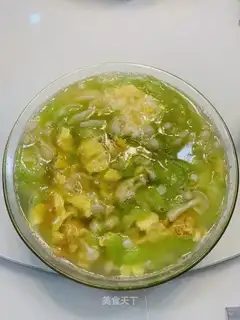 Pumpkin egg soup