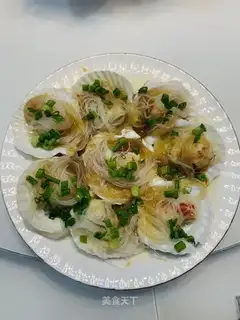 A fan scallop