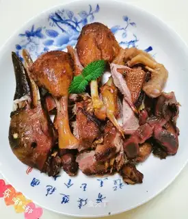 Five pickled ducks