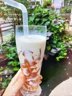 Lemon tea and milk freeze