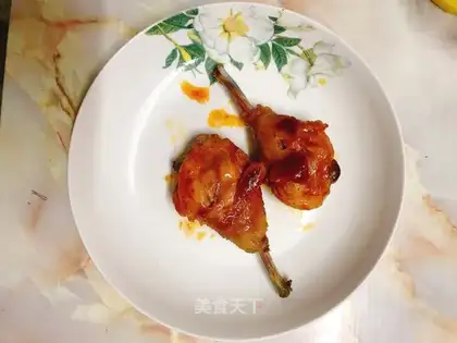 Roasted chicken legs