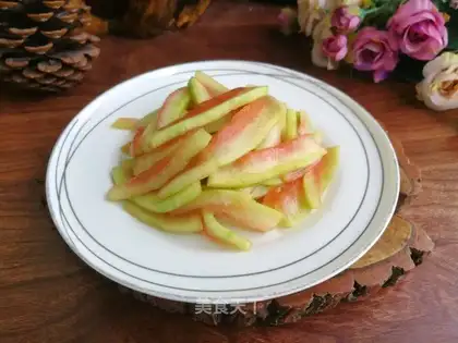 Watermelon peels