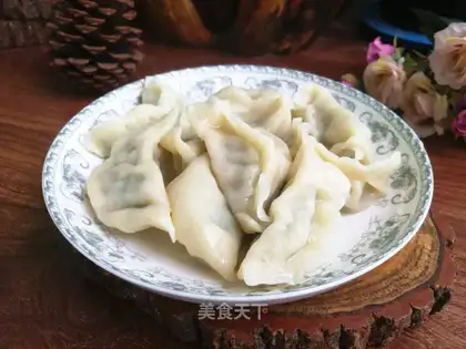 Shrimp insect dumplings