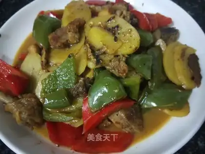 Chicken leg stew